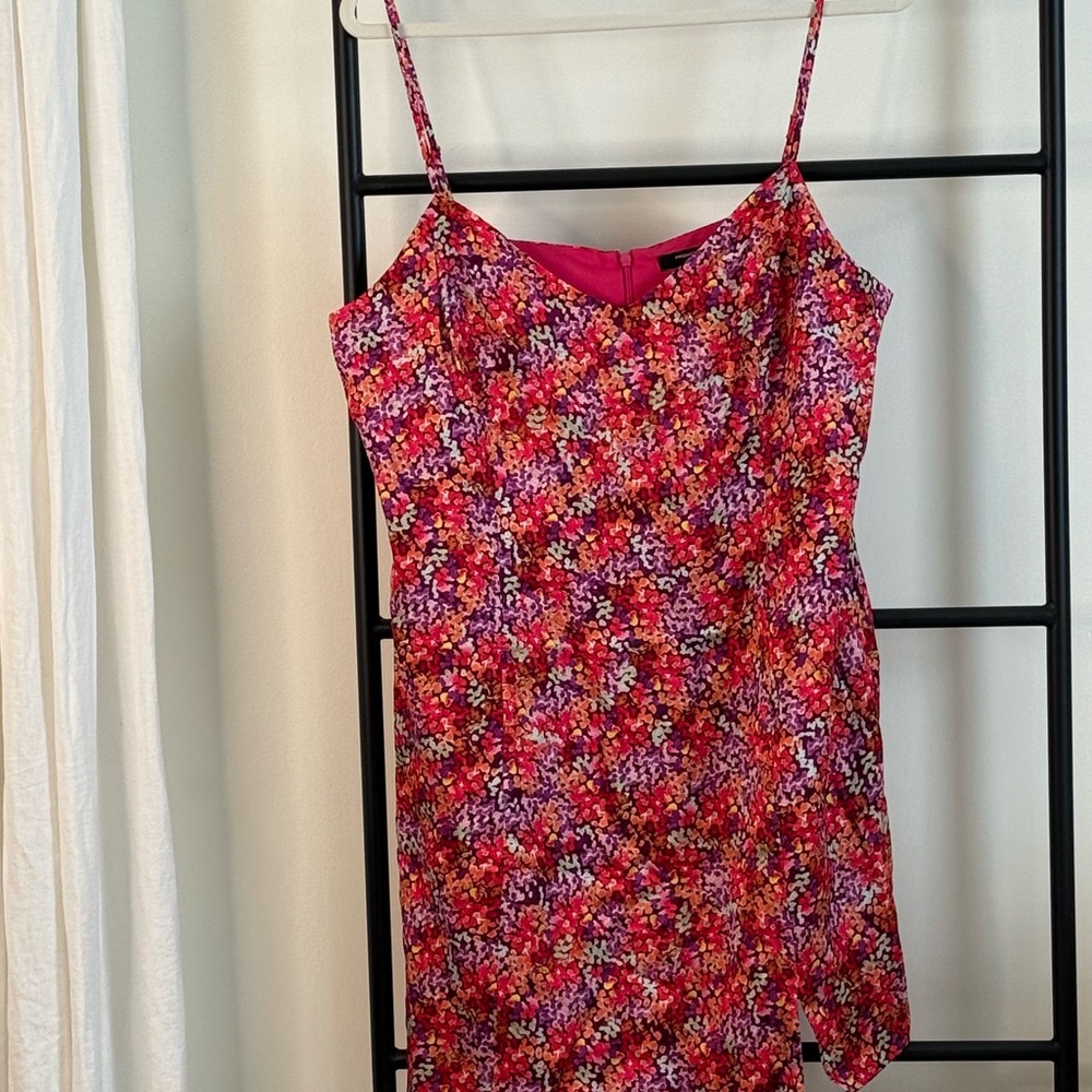 French Connection Multicolor Floral Mini Dress